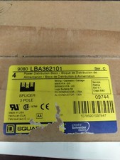 Lot of 3 Square D 9080 LBA362101 Power Distribution Block NIB