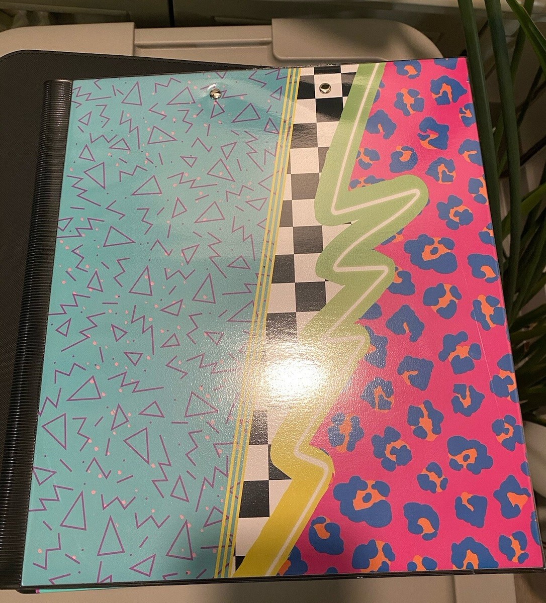 Trapper Keeper Binder Retro Portfolio Folder Mead | eBay