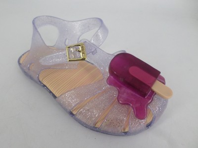 girls glitter jelly shoes