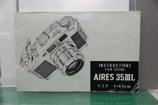 Aires 35 III L Original Instruction Manual In English