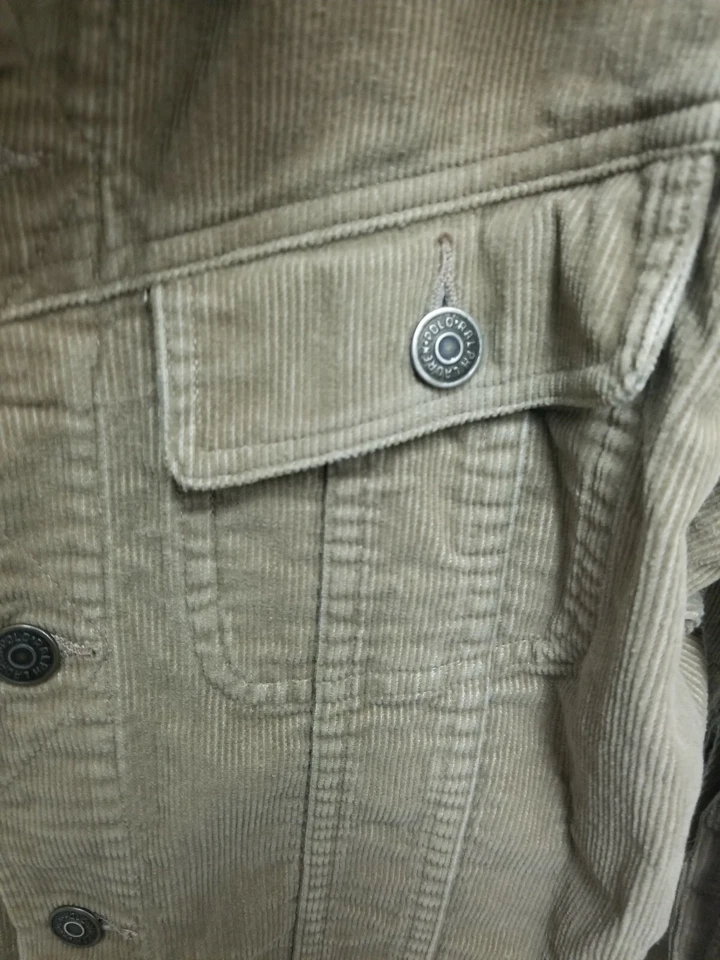 Chaqueta Polo Deportiva Deportiva Pana 100% Algodón Tostado Caqui Mediana Bonita Ralph Foto 2 de 4