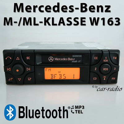 #ad Genuine Mercedes W163 Radio Audio 10 BE3100 Bluetooth Radio MP3 M ML Class $348.08