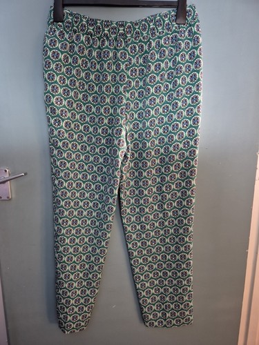Papaya Size 12 Green Floral Trousers (125/111/v) - Picture 3 of 3
