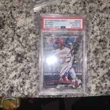 2017 Bowman Draft Jo Adell Batting Auto 10
