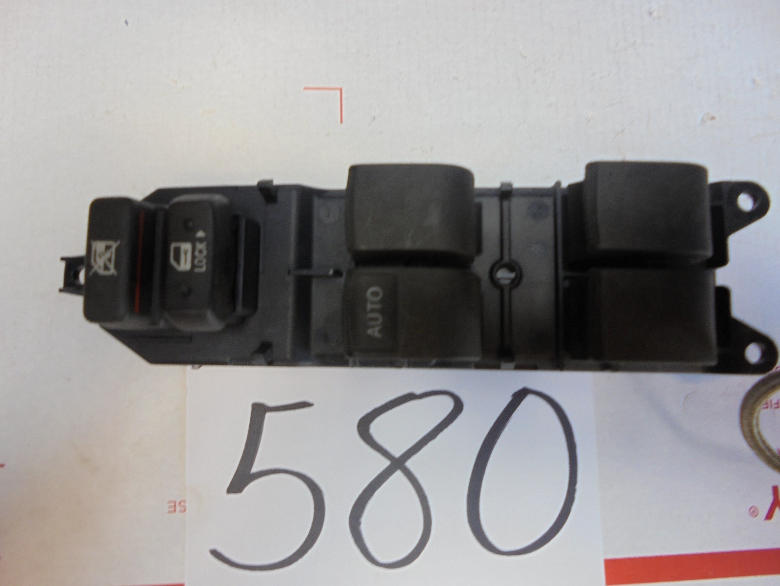 07 08 09 10 11 Toyota Camry Master Window Switch Control Power DRIVER #580