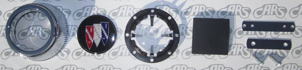 Kit de tampa de roda 1968 1969 1970 Buick Special, Skylark, GS, GSX. Completo - Imagem 4 de 4