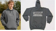 Adult speedway Hoodie Wulfsport unisex casual wear leisure grey XS Small
