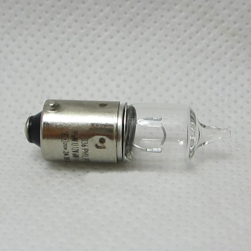 Philips Bombilla Coche 12036 12V6W H6W BAX9s Alemania Lámpara Halógena Luz Única Foto 2 de 2
