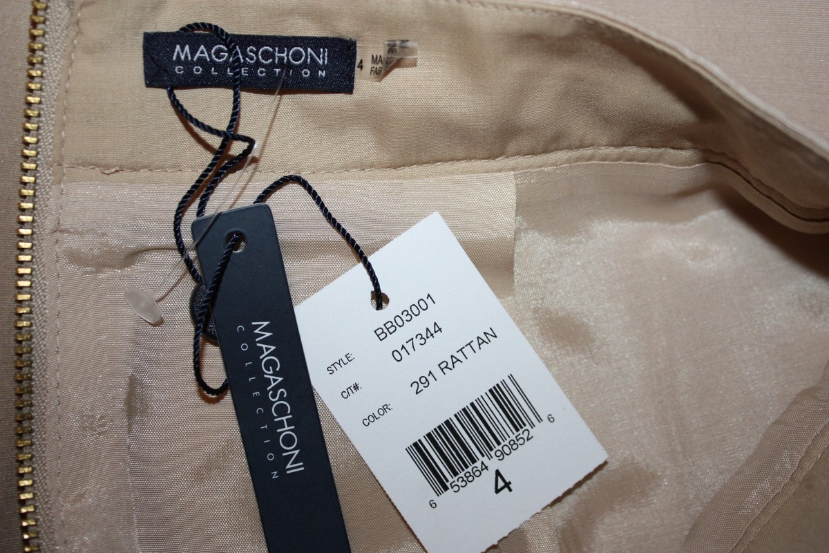 Jupe Magaschoni Collection Rattan - Taille 4 - Couleur Ivoire - Neuf Avec étiquettes