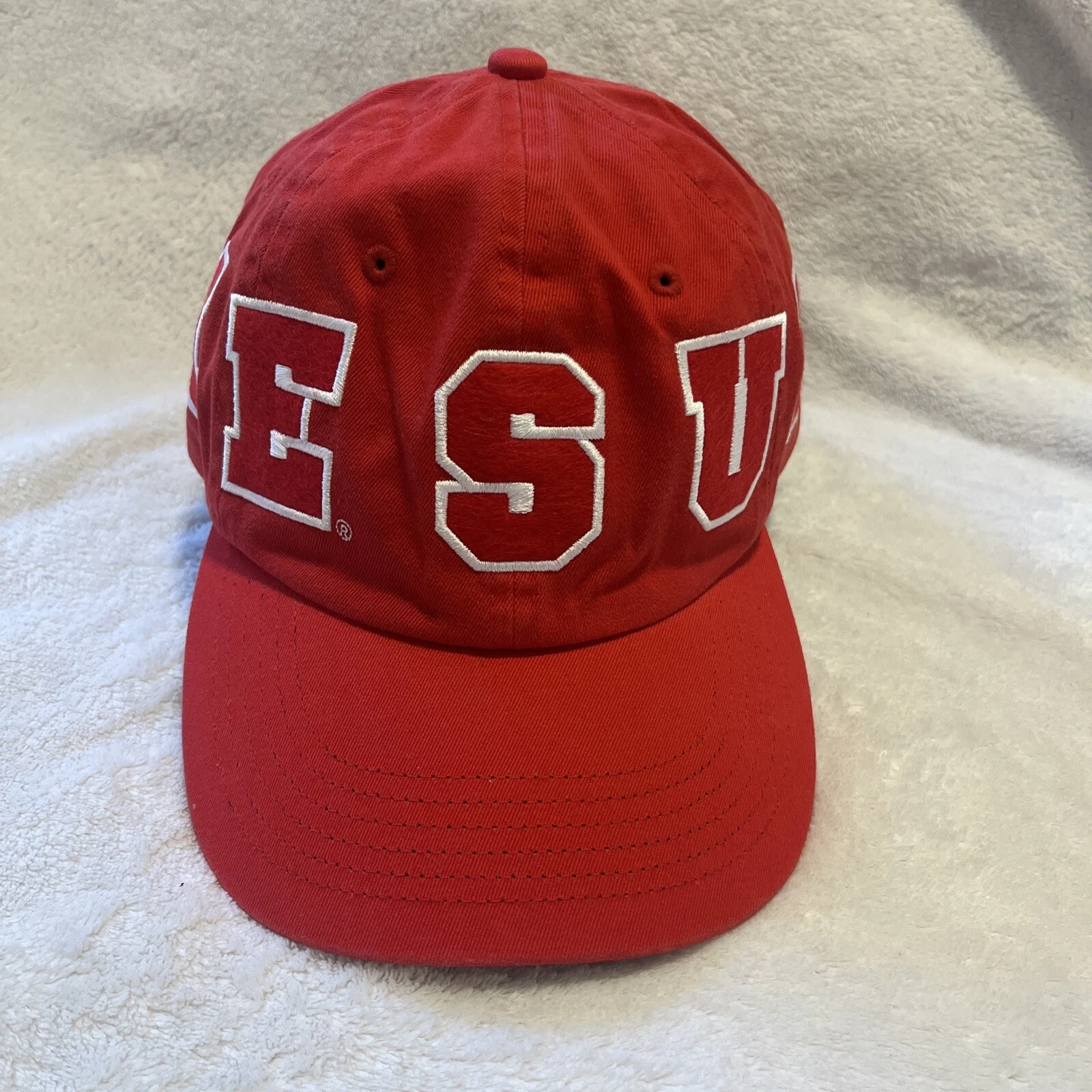NEUF ROUGE SUPREME 6 panneaux SS21H51 grand chapeau logo