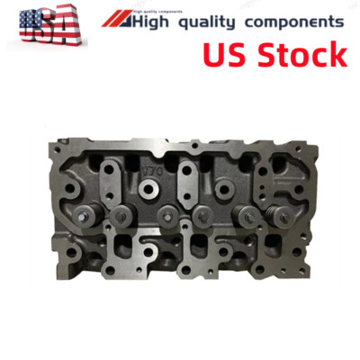 NEW Complete Cylinder Head For Komatsu 3D70 3D70E Engine V1-1 WA10-1 loader