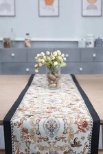 Table Runner Cotton Elegant M & L size Table Decor Dining Table Oriental Mughal