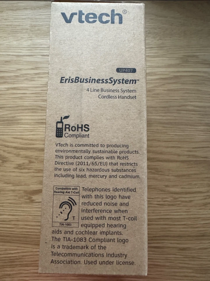 VTech UP407 Eris Business System 4 líneas Business System auricular inalámbrico Foto 2 de 2