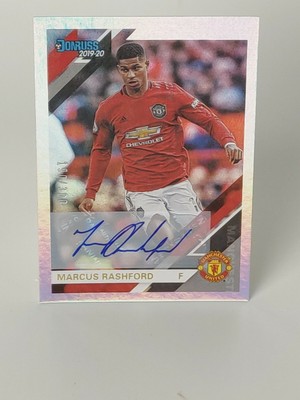 Marcus Rashford 2019-20 Panini Chronicle Donruss Soccer ...