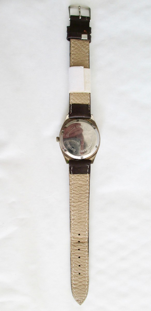 Montre Hormilton 23 - Mécanique à Remontage Manuel, Boîtier Acier, Bracelet Cuir Neuf