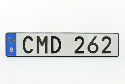 Targa Personalizzata Metallo Targhe Personalizzate In Metallo Pressato - 14 Stili Di Font, Per Auto, Moto O Come Regalo Unico Batman Play Press - Foto 7