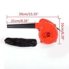 110V 1000W Electric Hand Operated Air Blower Computer  Dust Cleaner Red US