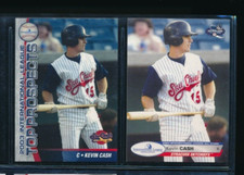 Lot (2) Kevin Cash Choice 2003 #06 #15 Syracuse Skychiefs (HT34) SWSW7
