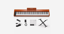 Donner DEP-1S Digital Piano 88 Key Semi-Weighted 128 Tones 100 Rhythms  Stand