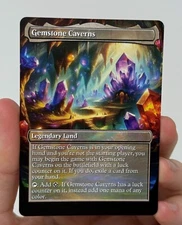 Gemstone Caverns Proxy Card with Custom designed art