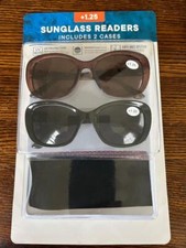 Sunglass Readers 1.25 Includes 2 Cases
