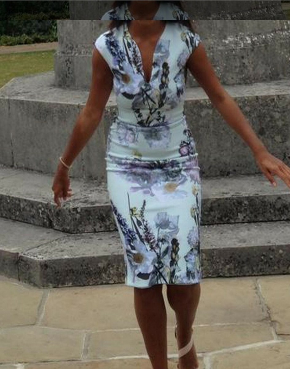 green emerald velvet dress Ted Baker London Pale Blue Floral Lauraen Off Shoulder Dress Ted Baker   Style Exchange Boutique PGH