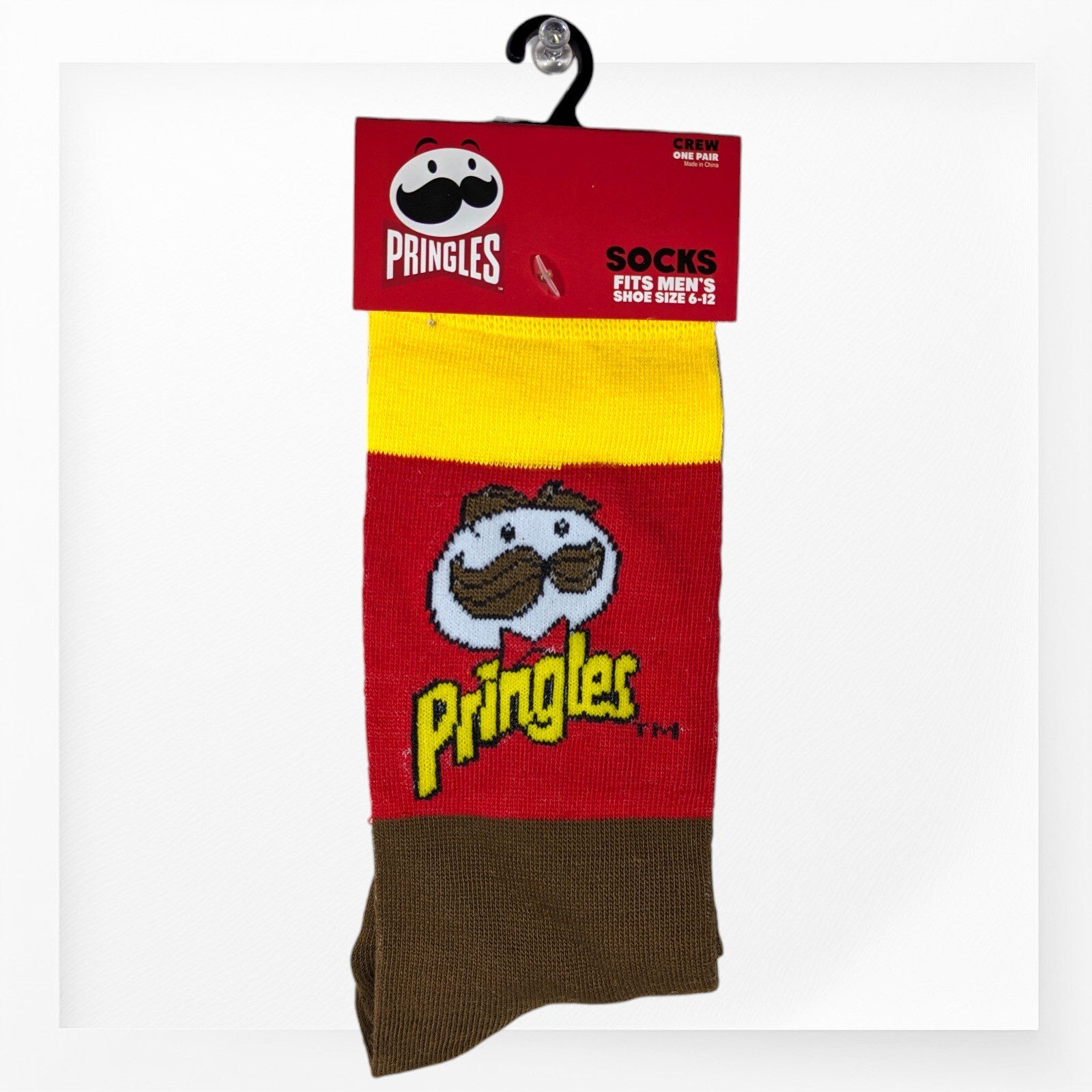 Pringles, Crew Socks, Size 6-12