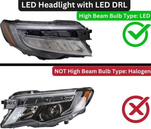 For Honda 2019-2022 Pilot - Passport LED Headlight with LED DRL Right/Passenger - Foto 12 di 12