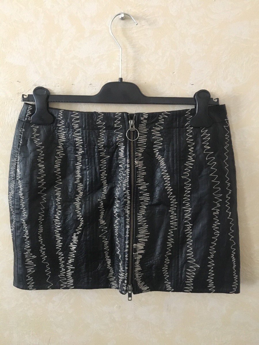Elizabeth And James Leather Embroidered Mini 6 Nwt | eBay