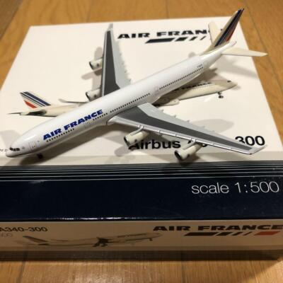 Herpa 1/500 Air France Airbus A340-300 Model Aircraft Scale Jet | eBay