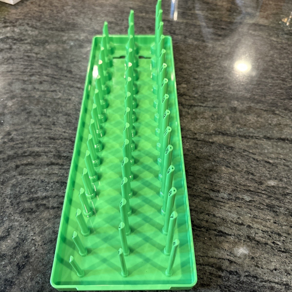 Snap On ka383metgn 3/8 metric post 3 row socket tray green | eBay
