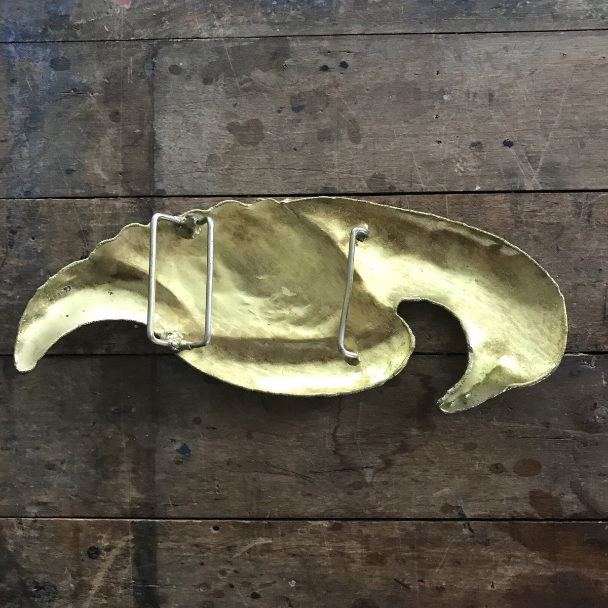 Vintage belt buckle oversized brass bird Mexican Bird Belt Buckle - Etsy main image 3