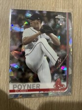 2019 Topps Chrome Bobby Poyner SAPPHIRE Edition #571 Boston Red Sox Rookie RC