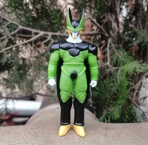 FIGURAS DE ACCIÓN DE VINILO SUAVE de celda Bandai Dragon Ball Z 4" antiguas - Imagen 2 de 6