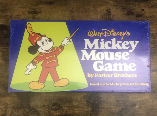 Vintage 1976 Walt Disney’s Mickey Mouse Board Game By Parker Brothers Complete!