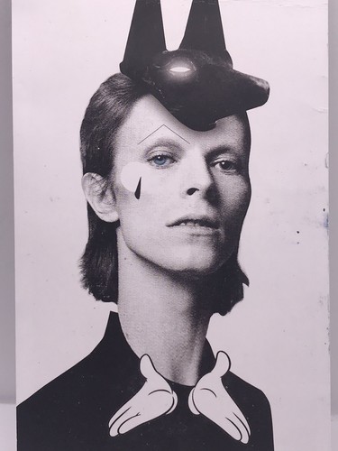 Old Music Program Photo Card David Bowie SUICIDE CIRCUS Feb 2016 BERLIN - Picture 2 of 6