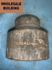 IMPERIAL-NEWTON, IMPACT SOCKET, 2-1/8" SIZE, 1" DRIVE, 3-1/2" H, 12 POINT 