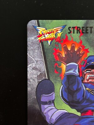M. Bison Vega Street Fighter II V Card #23 BANDAI CAPCOM Japanese