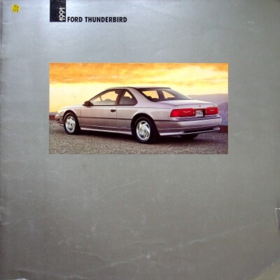 278537) Ford Thunderbird - Übergröße - Prospekt 1991