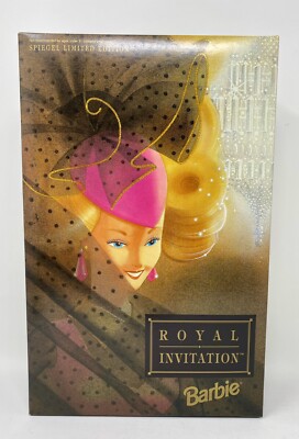 ROYAL INVITATION SPIEGEL BARBIE DOLL 1993 MATTEL 10969 SPECIAL LIMITED EDITION