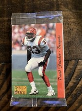 Classic Proline Live Football Unopened Cincinnati Bengals David Fulcher  On Top