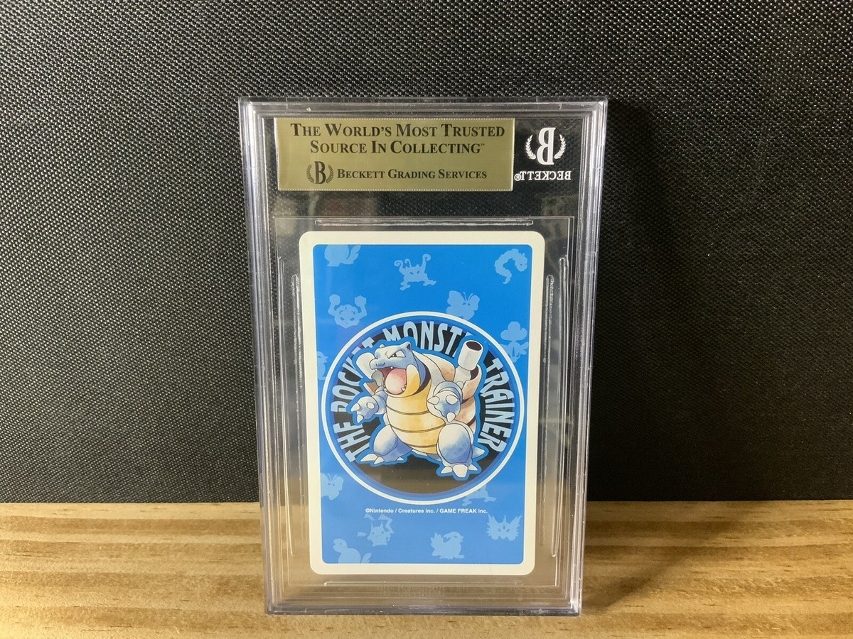 1999 Pinsir Pokemon Silver Poker Set Card Beckett BGS 9.5 Lugia