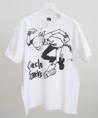 NEW!! WOT Vintage Y2K Circle Jerks T Shirt XL Chaser Punk Rock