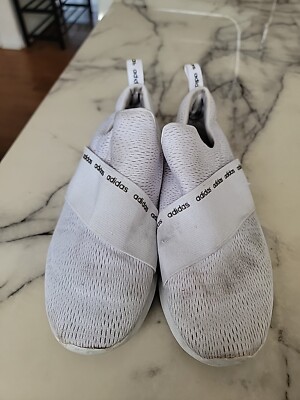 Adidas Women's Refine Adapt Fitness Shoes White Slip On Size 9 DB1338 | eBay