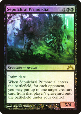MTG FOIL Sepulchral Primordial - Gatecrash #075 | eBay