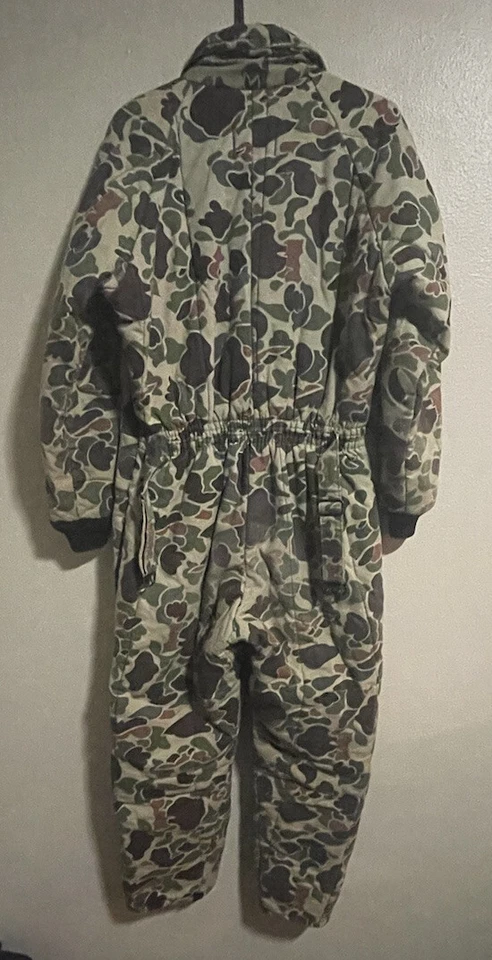 VTG USA Made Cabelas Retro Camouflage Coveralls Men’s Medium Regular 38-40  P327 - Image 3 of 4