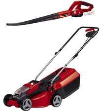 Einhell GE-CM 3018 Li CL Set Rasenmäher Laubbläser Akku 3,0Ah Akku Rasenmäher