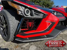 Polaris Slingshot Front End Side Gap Filler Grilles (Spider) 2015-2019 