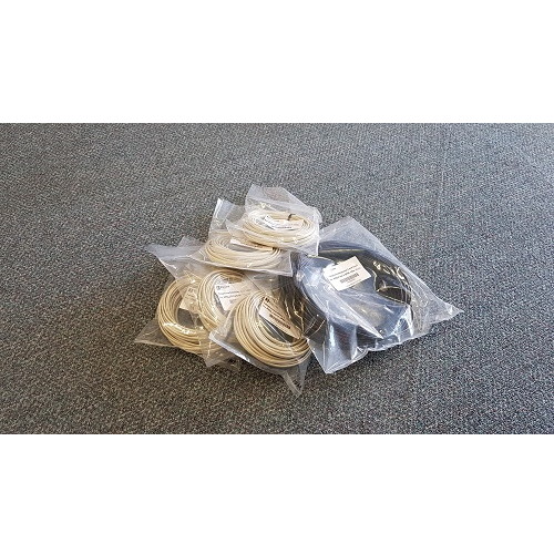 50M 6P4C RJ11 Cable Telephone Extension Leads Cord Cable + Free Splitter - Picture 6 of 10