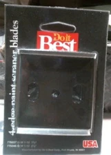 Do It Best 4-Edge Paint Scraper Blades 2 1/2" 2 Per Pack FREE SHIPPING